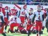 Riverheads' Ridge Stokes signals his thought that it's a first down during the Group 1A state championship football game played in Salem on Saturday, Dec. 10, 2016.