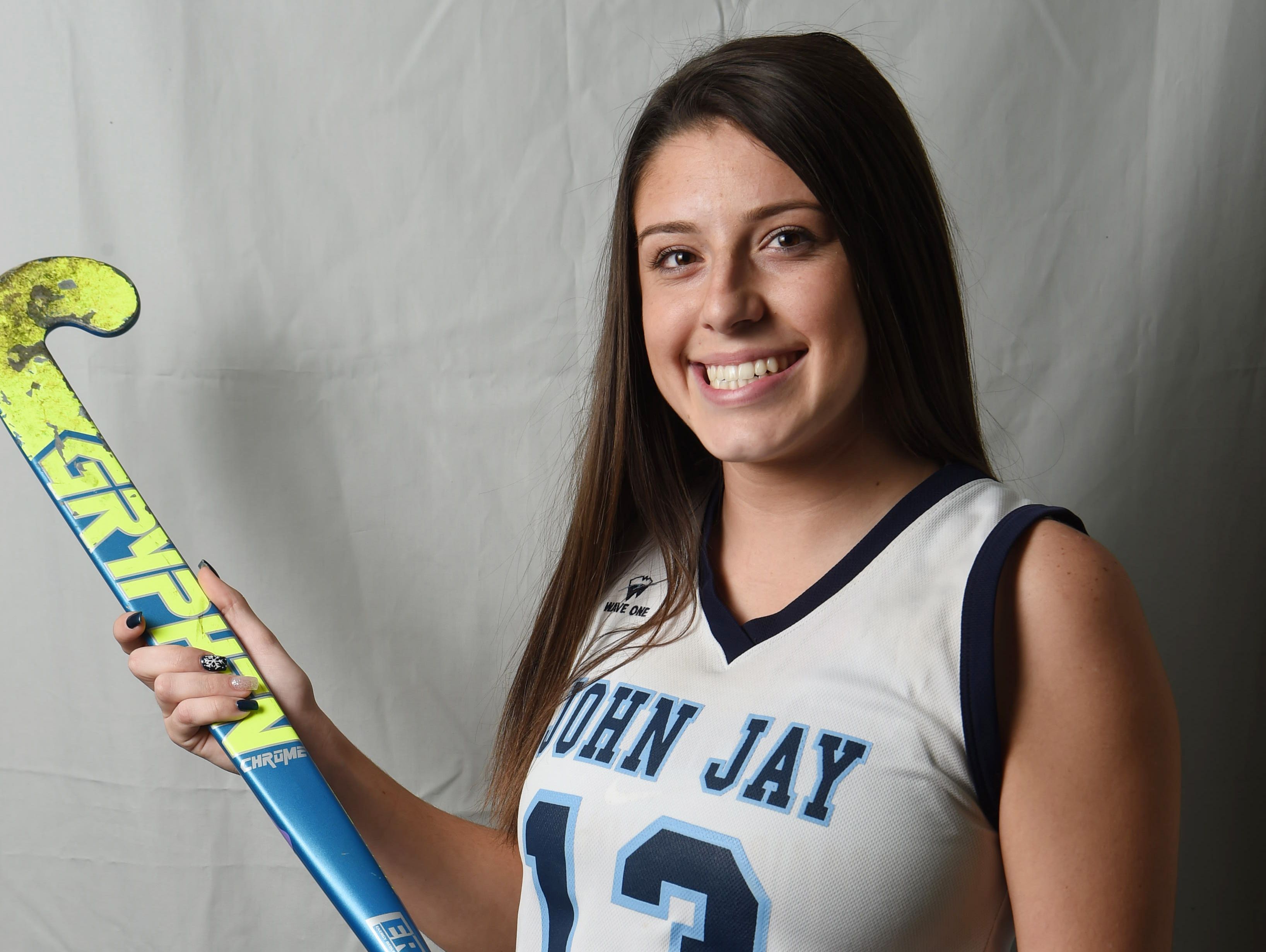 Jenna Fusco from John Jay High School is the field hockey Forward of the Year.