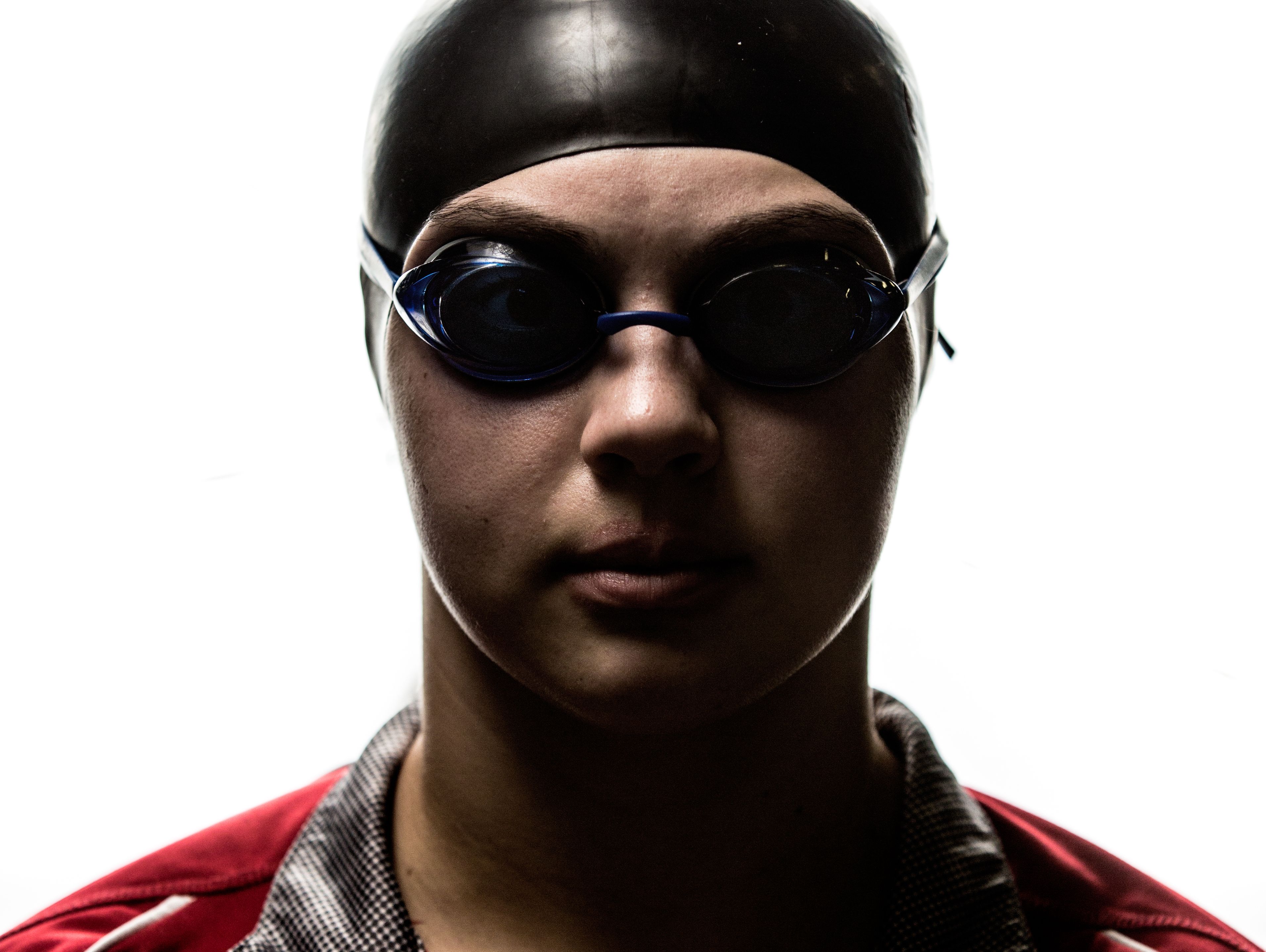 St. Clair High School junior Molly Likins is the Times Herald Swimmer of the Year.