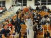 Lee High's Jarvis Vaughan (10) goes in for a layup during Friday night's game versus Harrisonburg at Paul Hatcher Gym.