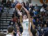 Floyd Central High School forward Cobie Barnes (20) shoots the ball during the game between Floyd Central and Providence at Floyd Central High School.