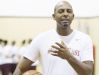 KINFAY MOROTI/THE NEWS-PRESS… Anfernee “Penny” Hardaway, retired NBA veteran and coach of the Memphis East High basketball team, leads practice Saturday at the Fort Myers YMCA in preparing to play in the City of Palms Classic.