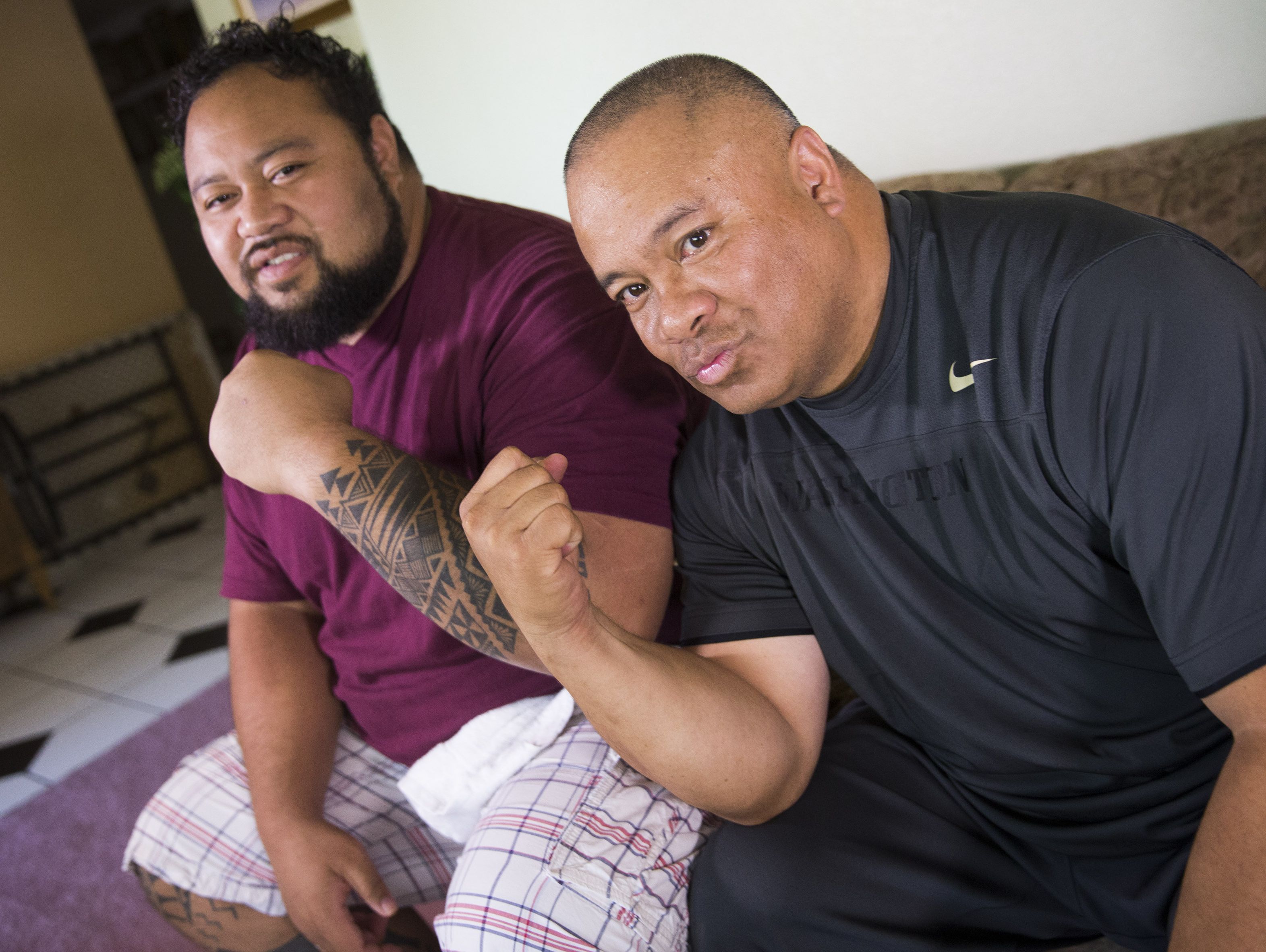 Deuce Lutui and Kapi Sikahema are trying to give back to the community that gave them so much.