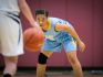 Cape Henlopen guard Dania Cannon watches her opponent as they take on Wilmington Friends in the Diamond State Classic at St. Elizabeths School.