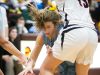 Cape Henlopen guard Alia Marshall gets all kinds of contact as she drives to the basket in the second half.