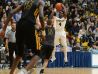 Sanford School's Sean Williams with the jumper against Archbishop Wood during the Slam Dunk to the Beach on Wednesday, Dec 28, 2016. Final Score Sanford School- 47 ,Archbishop Wood- 72