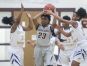 Caesar Rodney Kylie Kornegay (15), RIGHT, defends Hodgson Vo-Tech Guard Imani Henry-Butler (23) during a Diamond State Classic game Wed. Dec. 28, 2016 at Saint Elizabeth's High School in Wilmington.