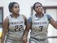 Hodgson Vo-Tech Guard Kayla Braxton-Young (3), (RIGHT) walks off the court in tears after a 46-31 Diamond State Classic lost to Caesar Rodney Wed. Dec. 28, 2016 at Saint Elizabeth's High School in Wilmington.