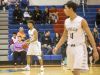 Apollo guards Holland Woods #3 and Dre Marin #4 play against Mountain Ridge at Mountain View High School.