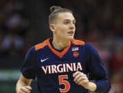 Virginia's Kyle Guy had nine points in 19 minutes of play in the Cavaliers' win over the Cards 61-53 Wednesday night.
