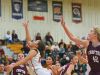 Washington's Jada Cunningham (24) goes up for a shot during a rescheduled Edith Sanford Breast Center Girls Pentagon Classic game against Crofton Thursday, Dec. 29, 2016, at Washington High School in Sioux Falls.