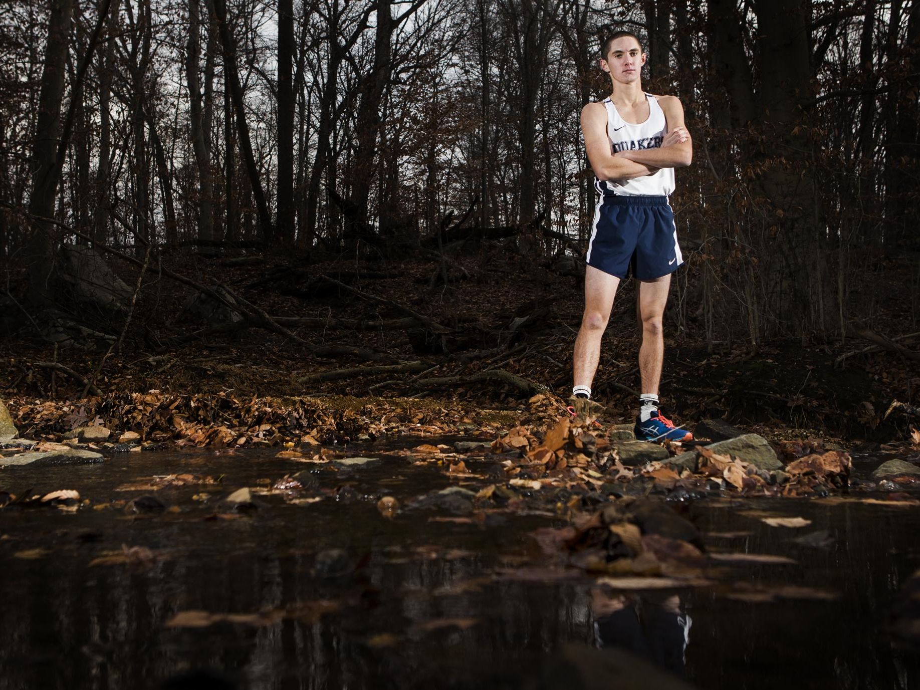 “Tennis has made me a great cross country competitor, and cross country has made me a better tennis player," Connor Nisbet said.
