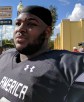 Notre Dame (Crowley, La.) defensive tackle Tyler Shelvin, who already said he was committing to LSU, said he plans to announce his college at Sunday's Under Armour All-America Game. (Photo: Jim Halley, USA TODAY Sports).
