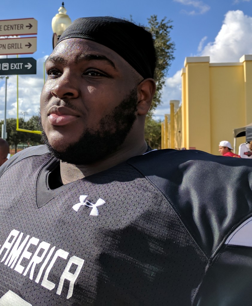 Tyler Shelvin ready to announce his choice at Under Armour Game, sort of