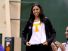 Evina Westbrook shows off her Tennessee shirt when she signed her letter of intent (Photo: Anna Reed, Statesman-Journal)