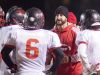 PRP head football coach Jason T. Hiser talks to his players during a time-out. 11 November 2016