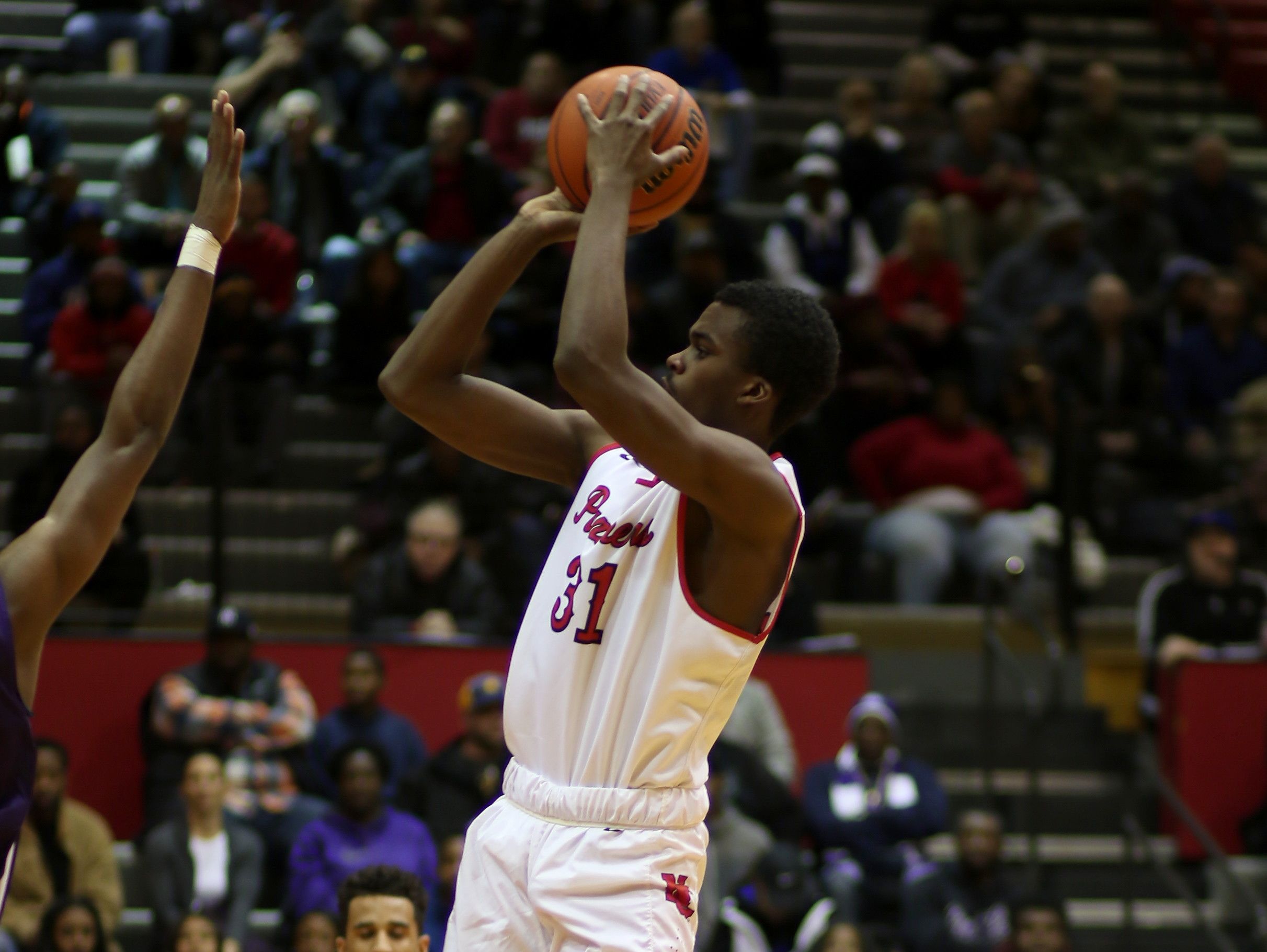 Kris Wilkes debuted a new look in North Central's win over Ben Davis on Friday night.