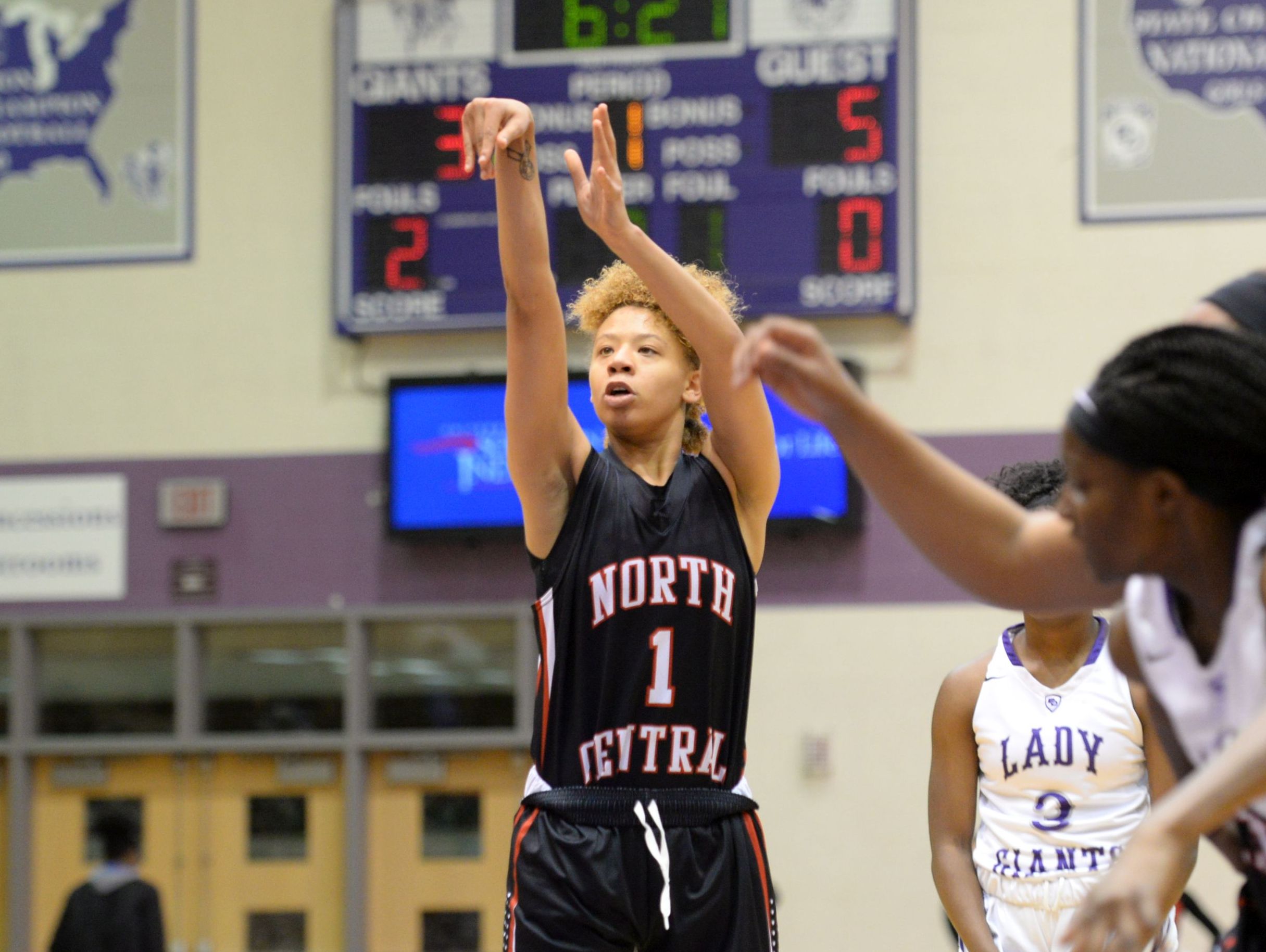 FILE — Rikki Harris led North Central to a MIC title with Saturday's win over Lawrence North.