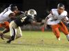 Cocoa's Timmy Pratt tries to get past Brandon Mays of Viera during a 2016 game in Viera.