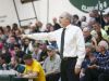 Cascade Coach Mark Stevens directs players against North Marion on Feb. 23, 2016.