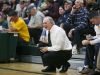 Cascade Coach Mark Stevens directs players against North Marion on Feb. 23, 2016.