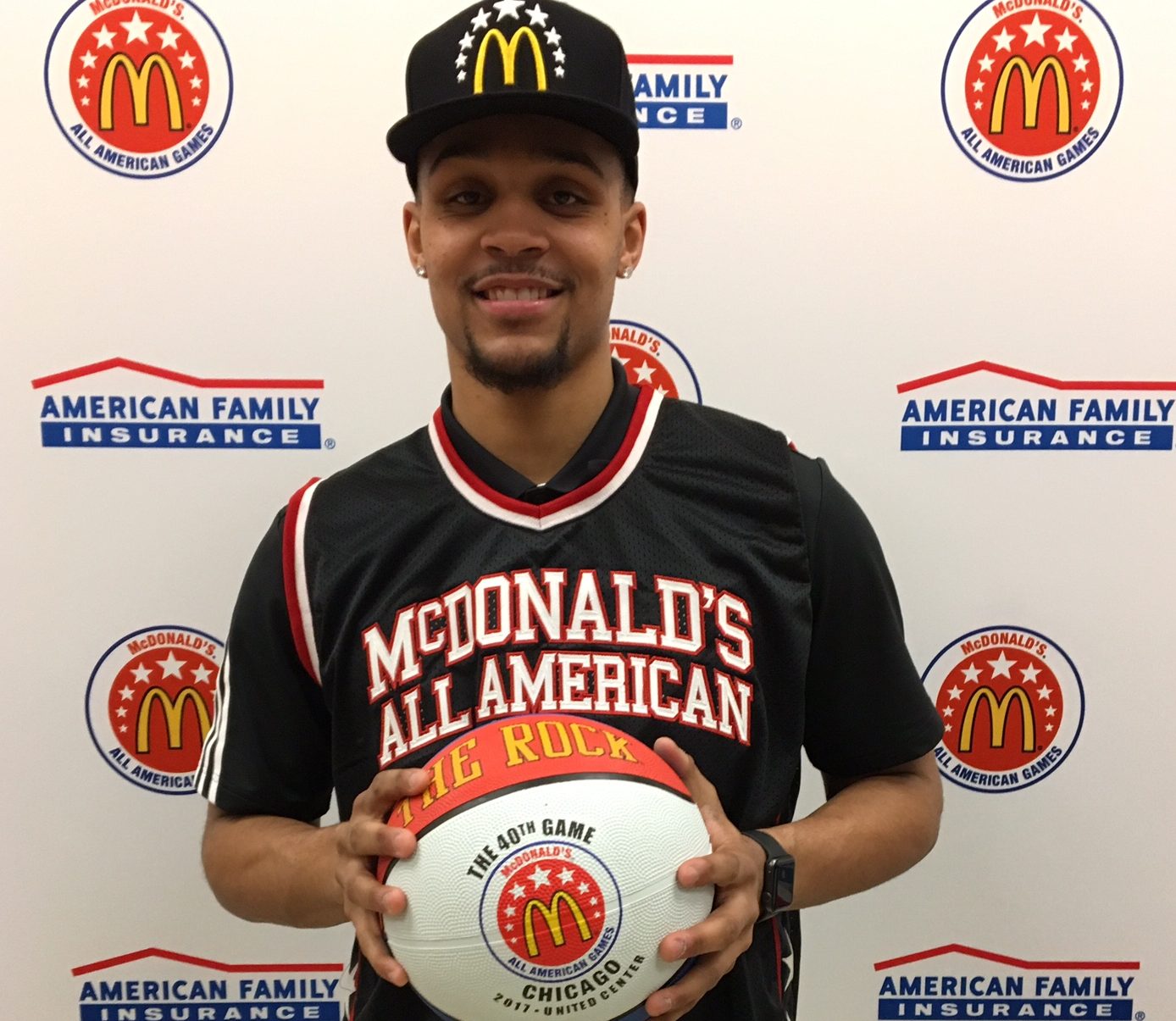 Headgear - Jordan McDonalds All American Basketball Jersey