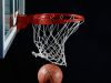Basketball in Hoop