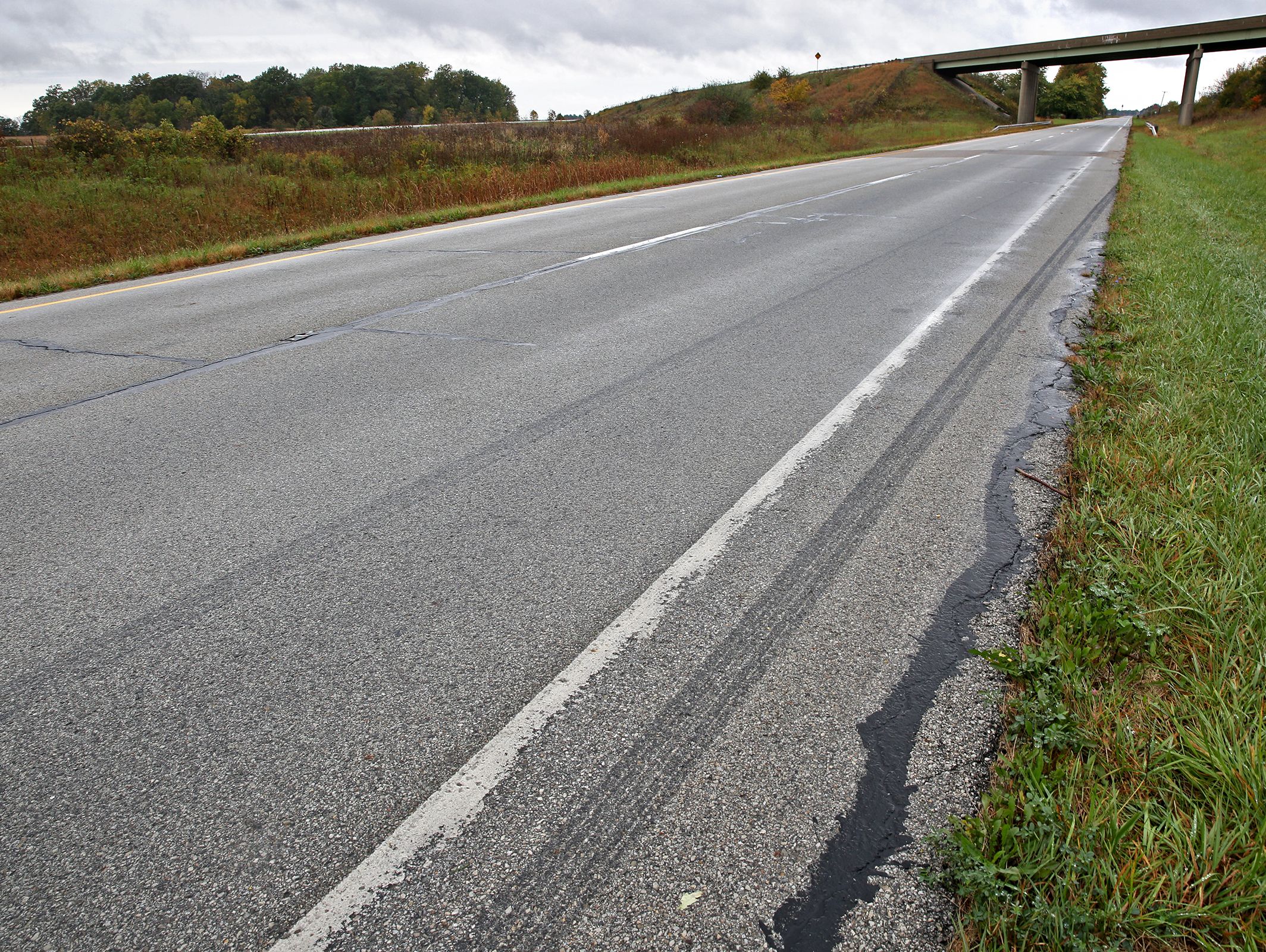 Donita Walters, who was hospitalized over the summer before going on a coast-to-coast bike ride, is currently working on her recovery with goals in sight. Meanwhile, the tire marks from the car that hit her remain on the road where Walters was hit.
