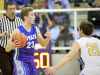 Hamilton Southeastern's Connor Rotterman looks for an open teammate in the Royals' win over Carmel on Friday night.