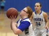 Wrightstown senior manager Sheila Cohen shoots against Waupaca on Tuesday in a North Eastern Conference girls basketball game. Cohen scored 4 points in the Tigers' win.