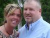 Dansville coach Greg Mack, right, with his wife Julie. Greg Mack died late Wednesday night at age 47.