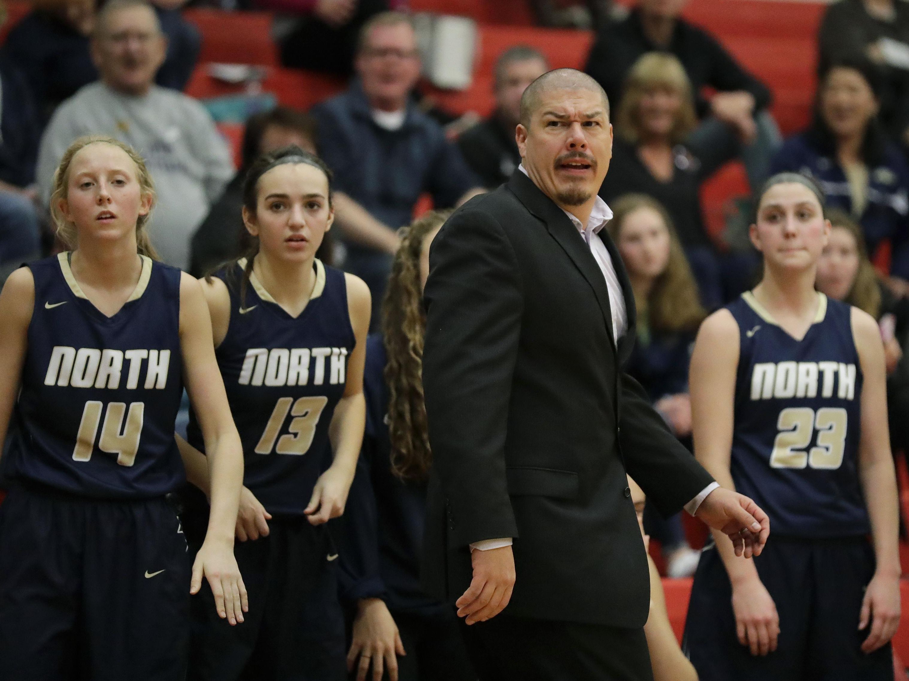 Appleton North coach Joe Russom has the top-ranked girls’ basketball team in the state in Division 1.