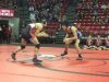 Bay Port senior Brady Shulfer won a 6-1 decision over Milton junior Vince Digennaro in a 145-pound Division 1 preliminary match on Thursday during the WIAA individual state wrestling tournament at the Kohl Center.