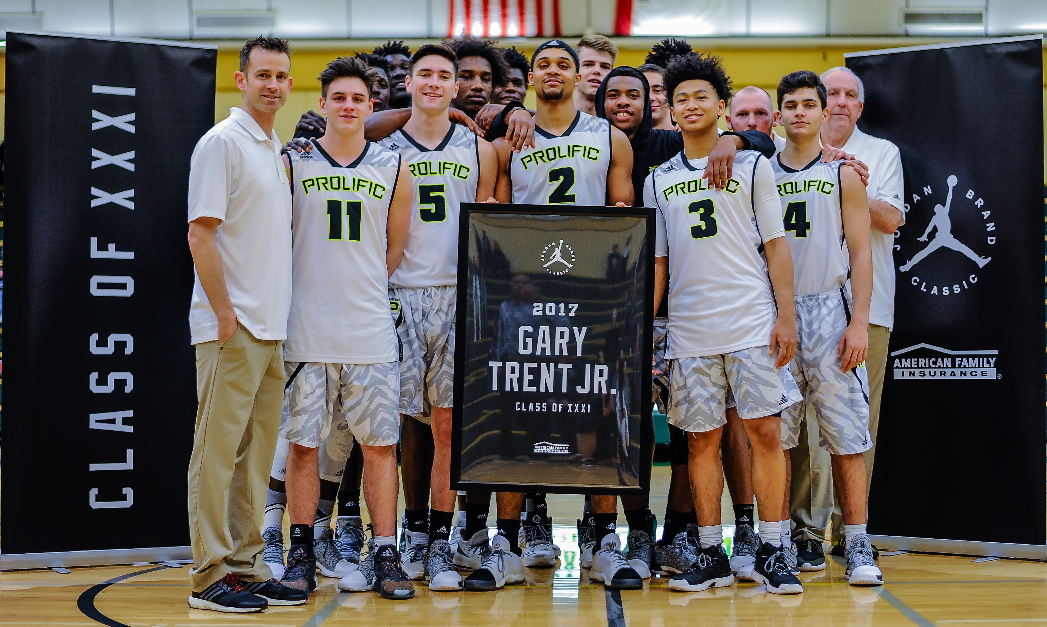 Gary Trent honored for Jordan Brand Classic. (Photo: Position Sports)