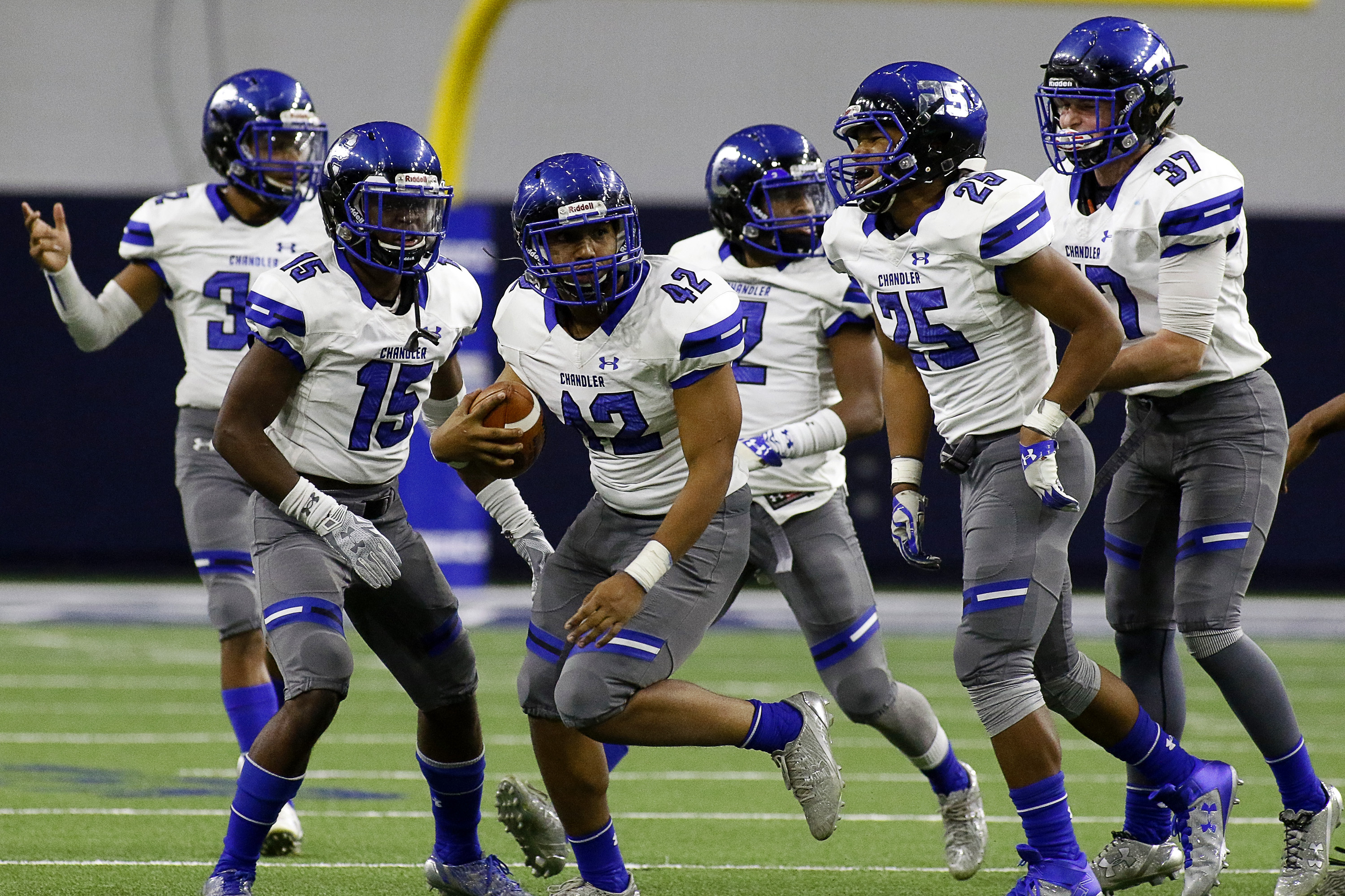 IMG Academy Football Celebrates Superbowl Winners