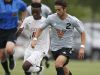 Iowa City High's Gaby Baloci gives chase as West Des Moines Valley's Ryan Johnston (2) dribbles the ball Saturday, June 4, 2016, during the finals of the 3A boys state soccer championships in Des Moines.