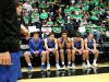 Greenwood’s boys basketball starters wait to be introduced before the start of a Class 2 sectional playoff game at Lebanon on March 1, 2017. From left: Wesley Bergen, Tony Brandt, Julius Walker, Joseph Brock and Garrett Nau.
