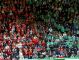 Fans from Connersville and New Castle were divided down the middle of the court for the IHSAA Sectional #9 championship game Saturday, March 4, 2017, evening at the New Castle Chrysler High School Fieldhouse.