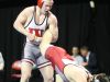 Riley Lefever of Wabash at the US Cellular Arena in Cedar Rapids Iowa at the 2016 NCAA Division III National Championship on March 11, 2016.