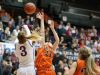 Silverton's Madison Ulven and the Foxes fall to La Salle 42-28 in the OSAA Class 5A state championship on Friday, March 10, 2017, at Gill Coliseum in Corvallis.