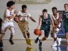 Williamston's Sy Barnnett (2) maneuvers through a host of Godwin Heights defenders during their MHSAA regional game Monday, March 13, 2017, in Ionia, Mich. Williamston won 69-65..