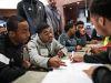 Case Tech High School student Ivory Parrish (center) gives his ideas during the RISE (Ross Initiative in Sports for Equality) event at The Palace of Auburn Hills on Wednesday March 29, 2017.