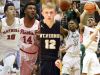 Left to right: Kobe Webster, Emmanuel Little, Michael Ertel, Isaiah Thompson and Isiah James.