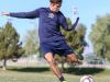 Lucas Rosales, who was born without an arm, is a senior soccer player at La Quinta High School, November 22, 2016.