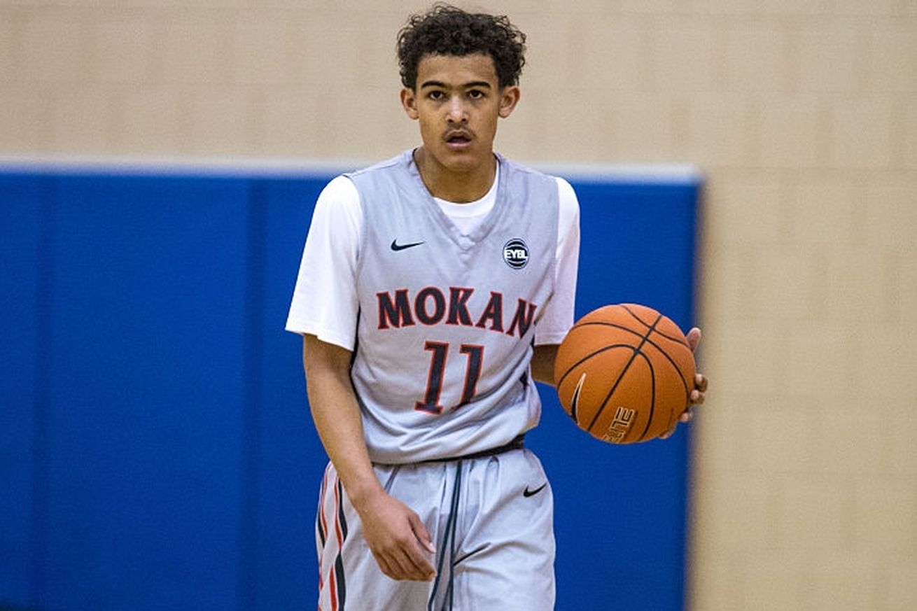 2017 PG Trae Young BLOWS UP at Nike EYBL Session 2 