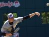 CHCA 's Griffan Smith delivers a pitch for strike three to end the first inning for the Eagles. June 1, 2017
