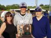 CHCA senior Griffan Smith with his mom, Joyce, and his dad, Alan, after the Eagles won their third regional baseball championship in school history on May 26.