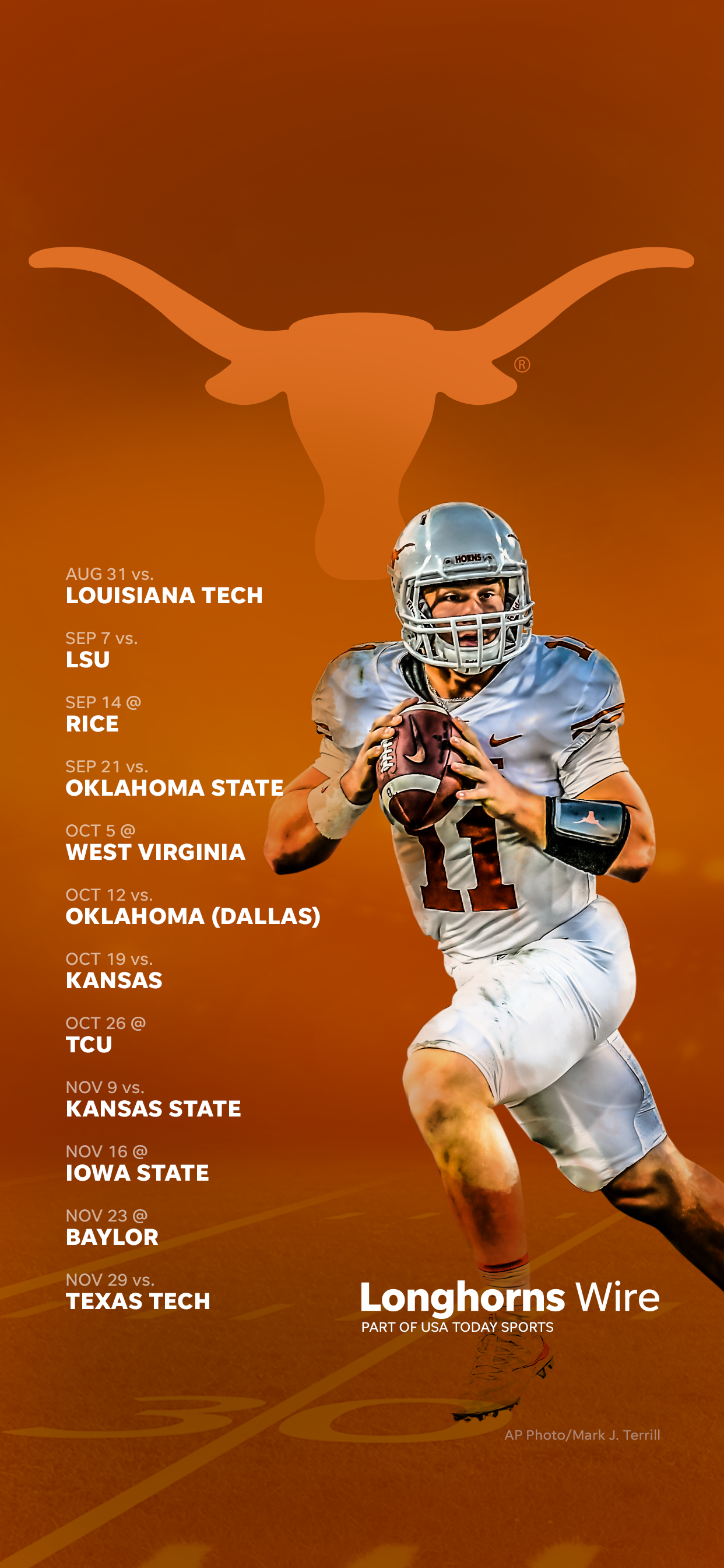 Texas Football Schedule For 2024 Gates Joellen